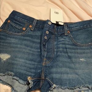 Levi’s 501’s Silver Lake Button Fly Denim Shorts